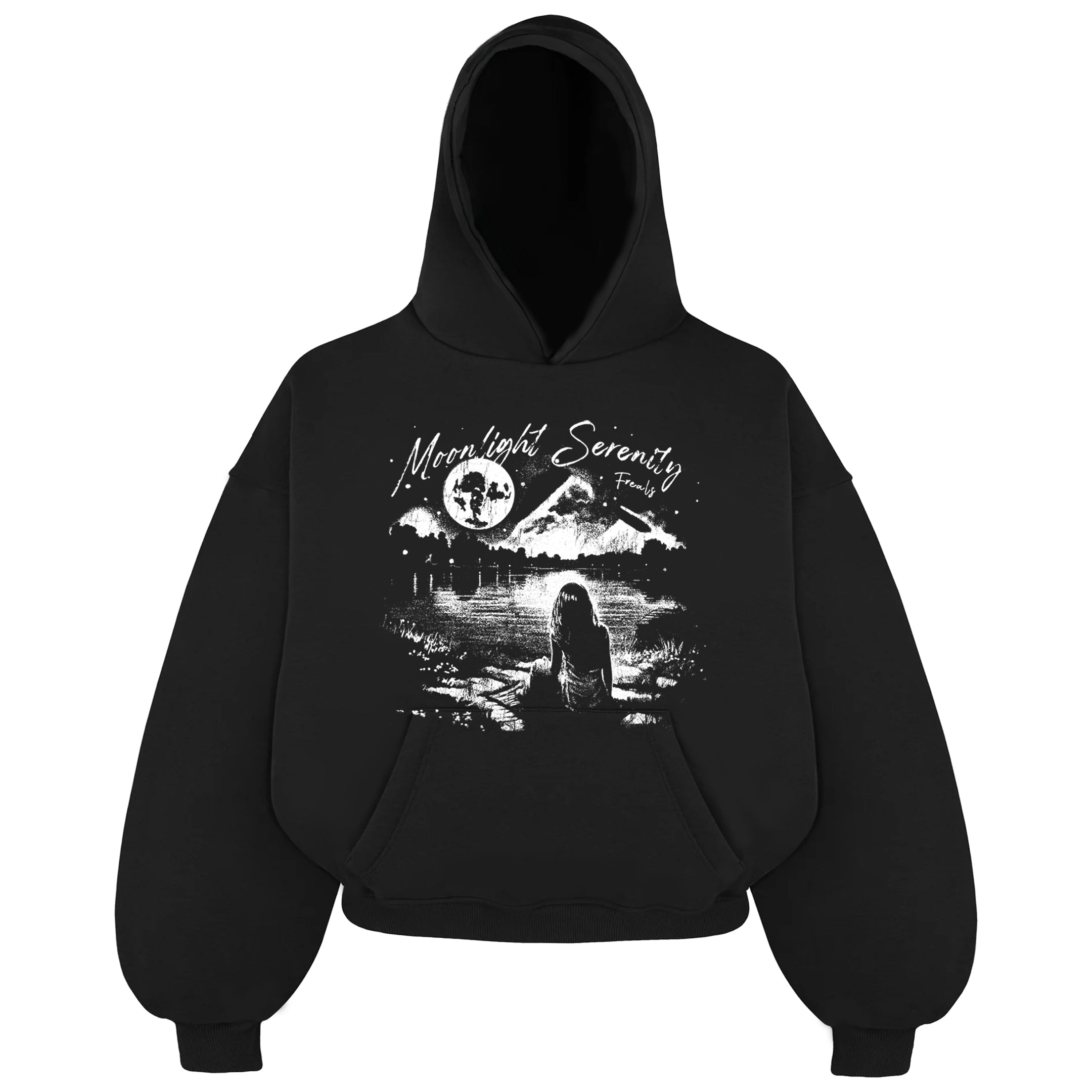 Freals "Moonlight Serenity White" Sweatshirt