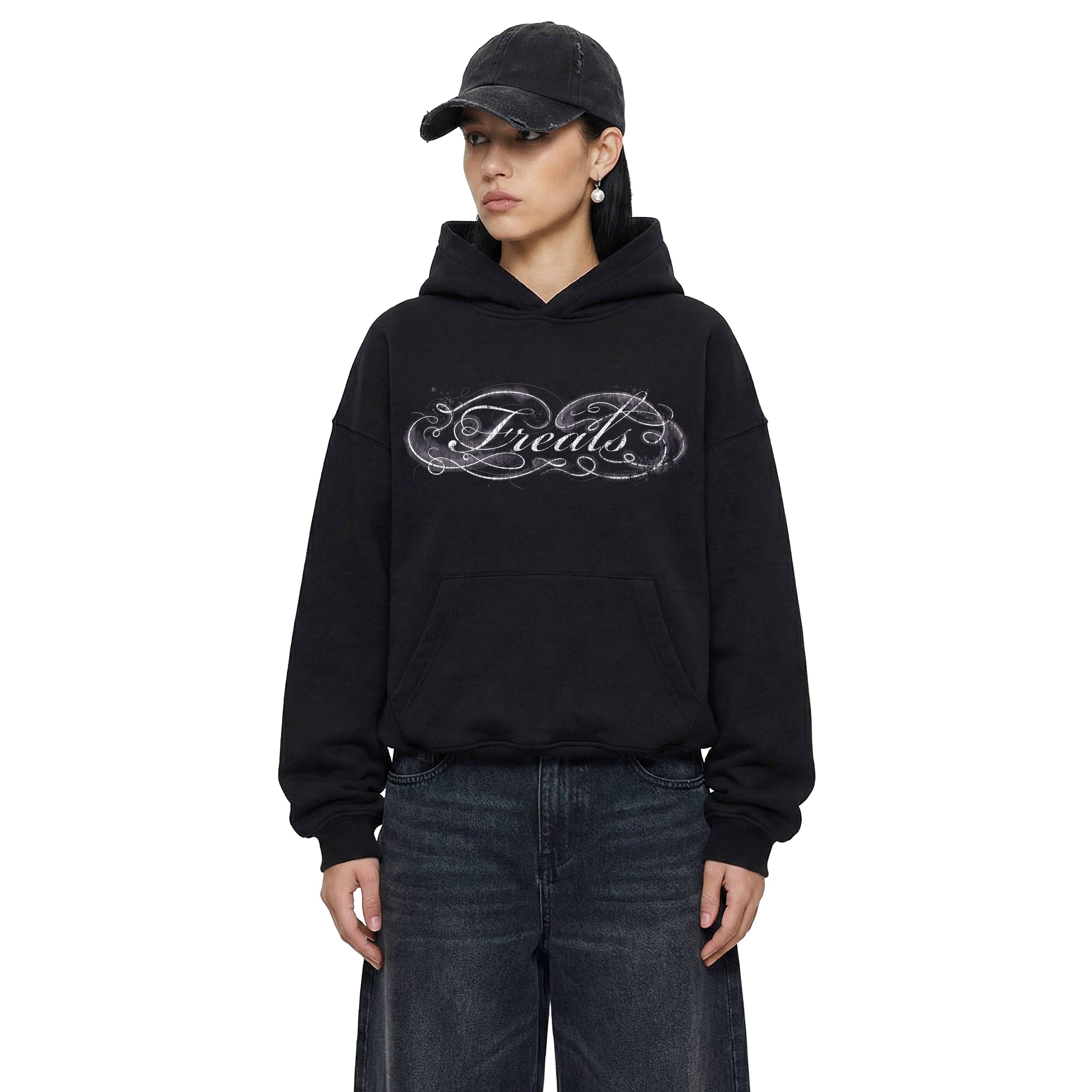 Bluza Freals "Dusty Pink Script"